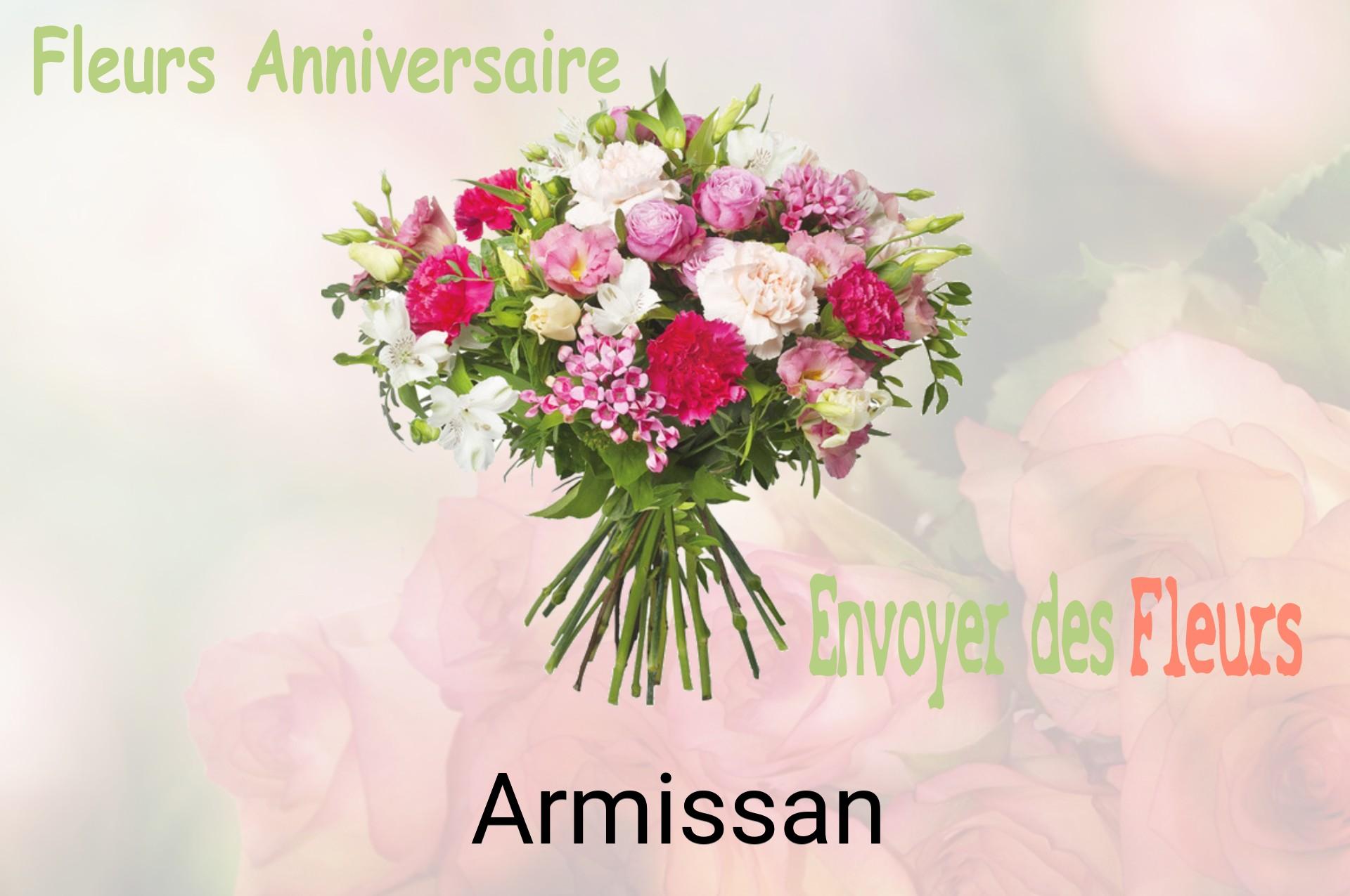 Bouquet de fleurs d’anniversaire livré à Armissan